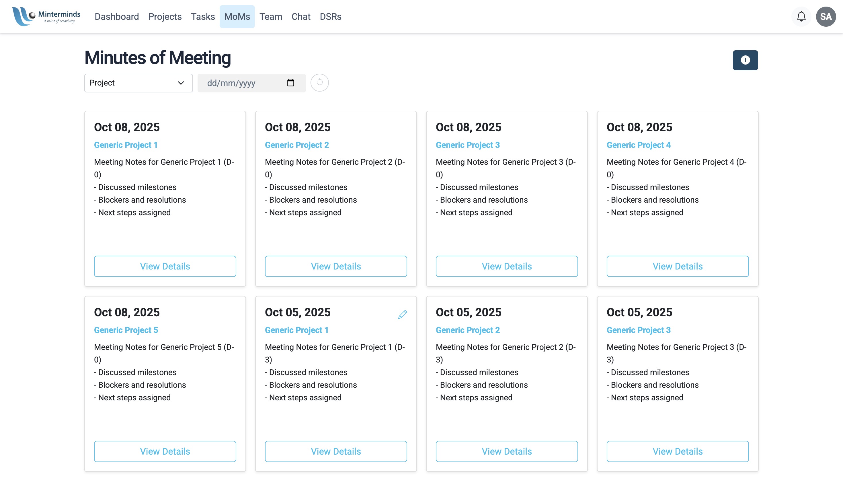 Tasks Screenshot